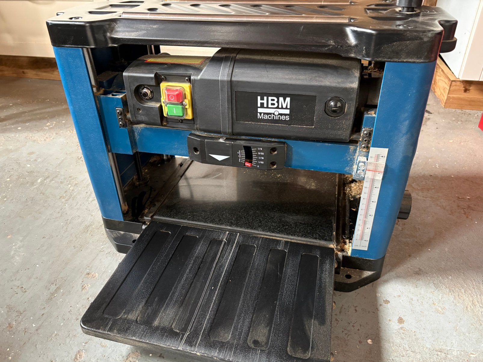 HBM Schaafmachine /  vandiktebank, Doe-het-zelf en Verbouw, Ophalen, Zo goed als nieuw, Elektrisch