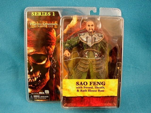 Pirates Of The Caribbean film 3 Sao Feng MOMC, Ophalen of Verzenden, Nieuw, Film, Actiefiguur of Pop