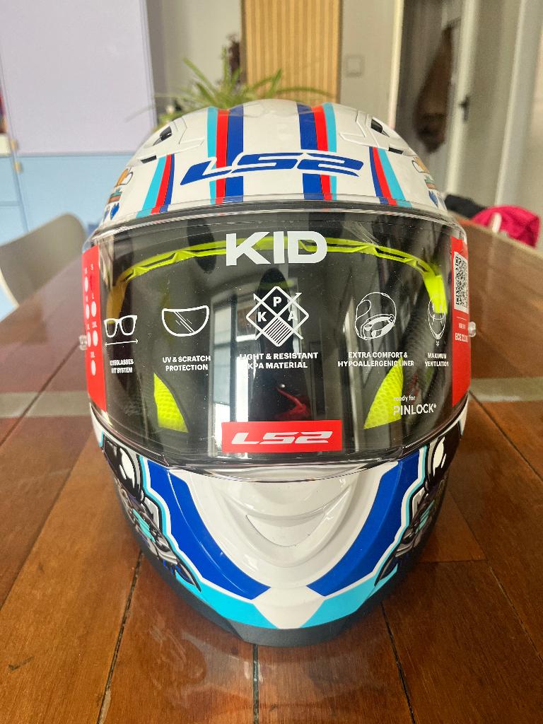Helm kinder nieuw met kaartje en doos ls2, Kinderen, Ophalen of Verzenden, Integraalhelm, S