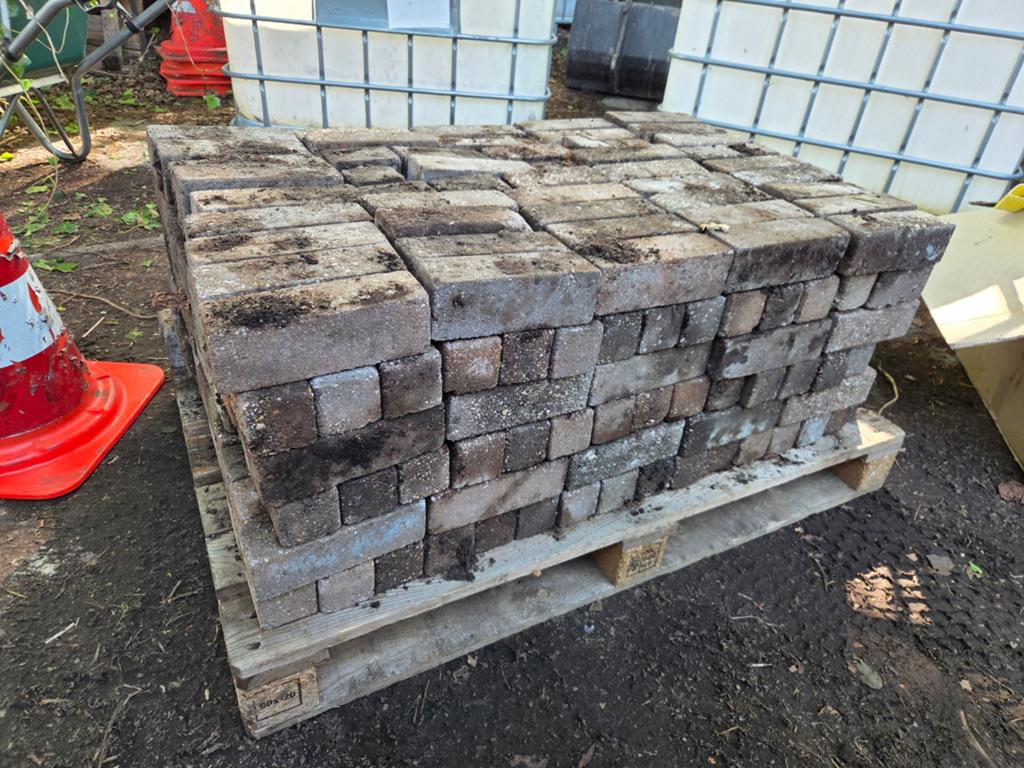 Beton waaltjes dikformaatjes, Tuin en Terras, Ophalen, Beton, Klinkers