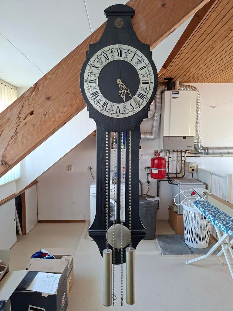 Vintage reparatie Wandklok 1960 - 1970, Ophalen, Gebruikt, Analoog, Wandklok