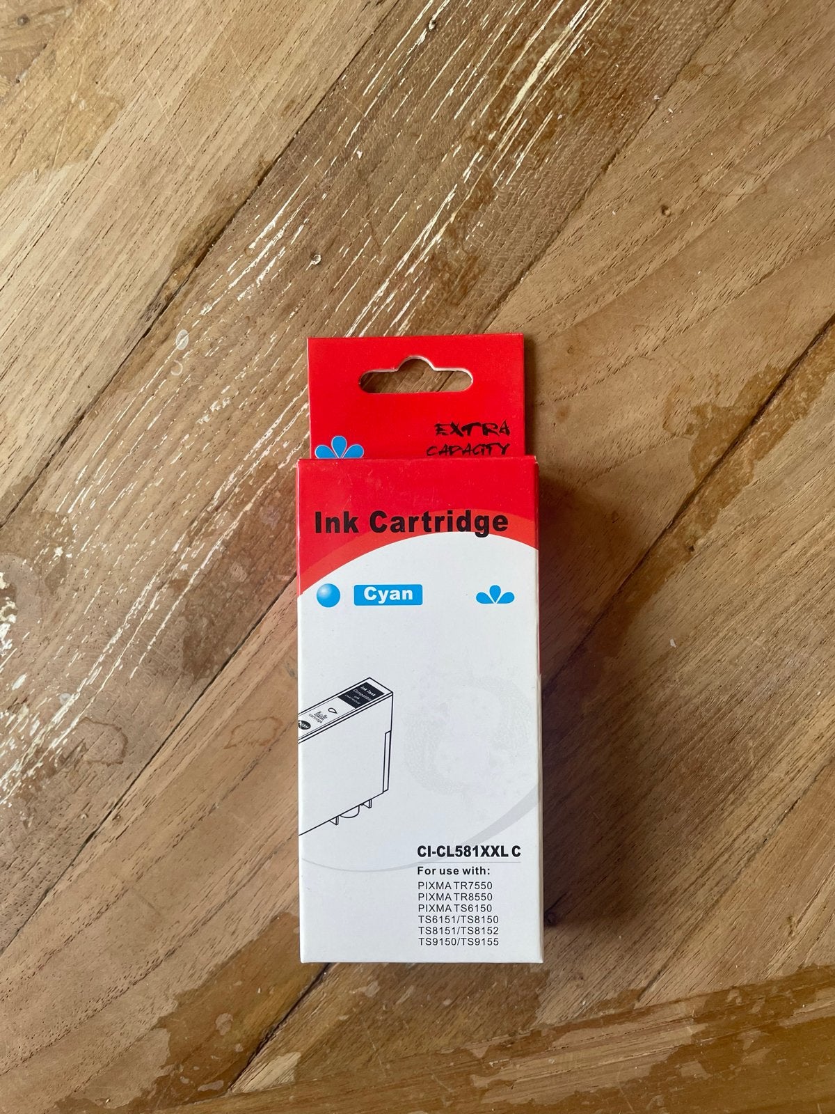 Inktcartridge Cyan CI-CL581XXL C - Ongeopend, Ophalen, Nieuw, Cartridge