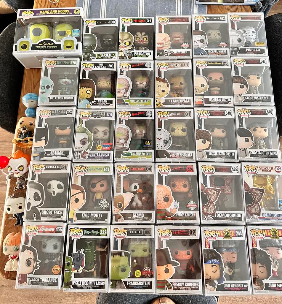 Funko Pops Horror, thriller en meer!, Ophalen, Gebruikt