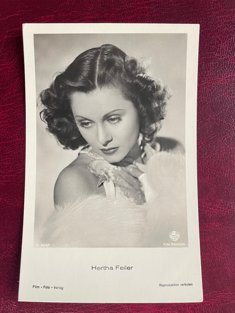 ansichtkaart / kaart van Hertha Feiler., Verzenden, 1920 tot 1940, Sterren en Beroemdheden