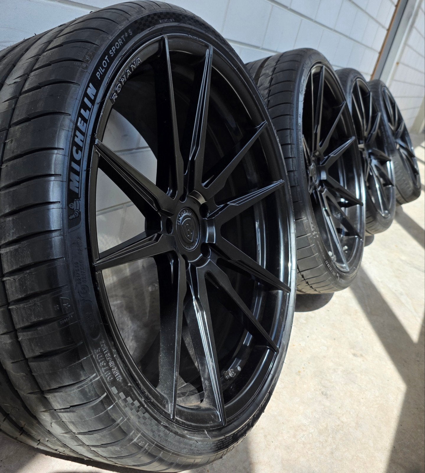 22 inch velgset Bmw, Bmw velgenset 22 inch,velgenset 22 inch, Ophalen, Gebruikt, 295 mm, Banden en Velgen