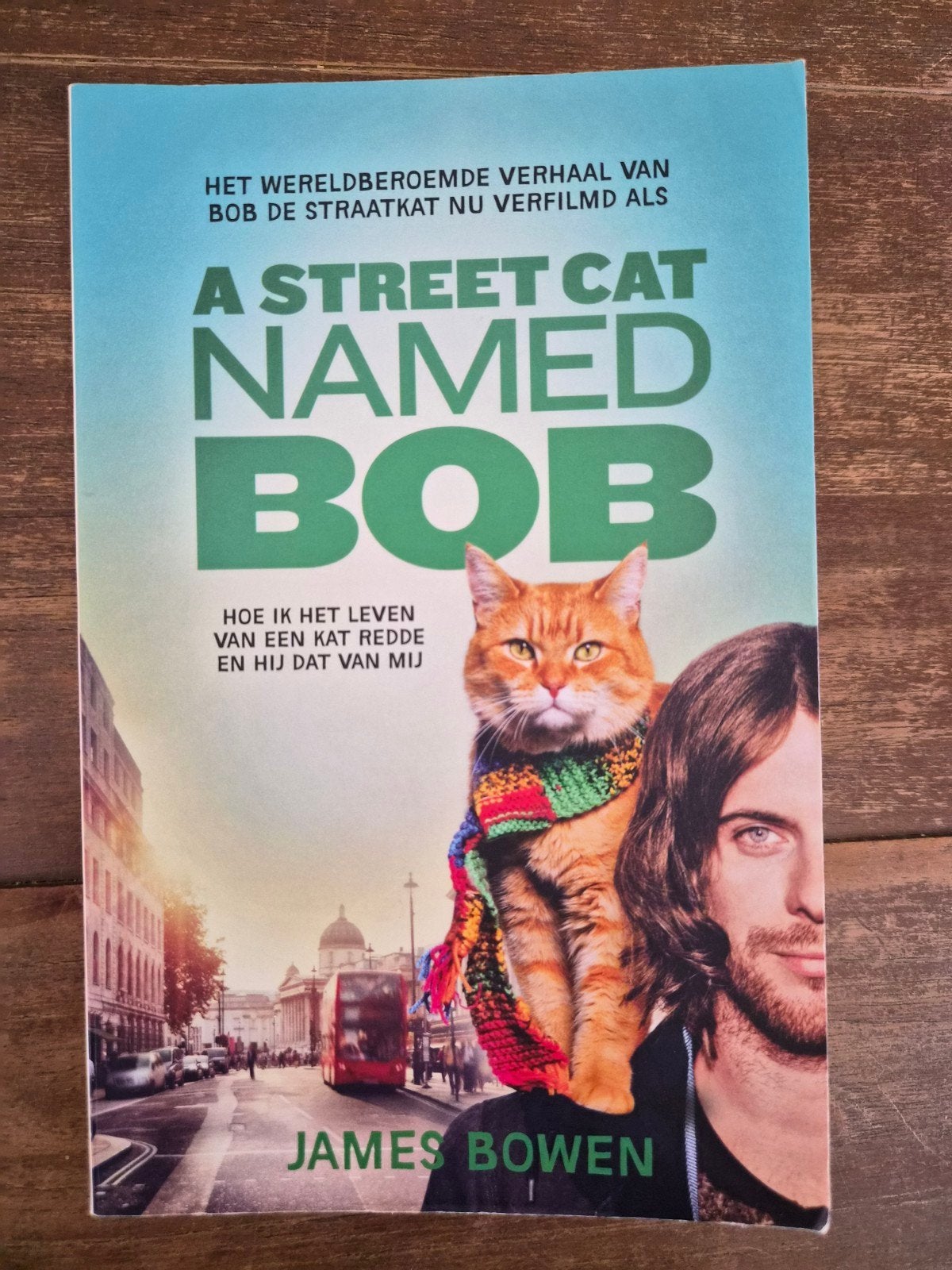 A street cat named Bob, fantastisch boek!!, Ophalen of Verzenden, Zo goed als nieuw, James Bowen