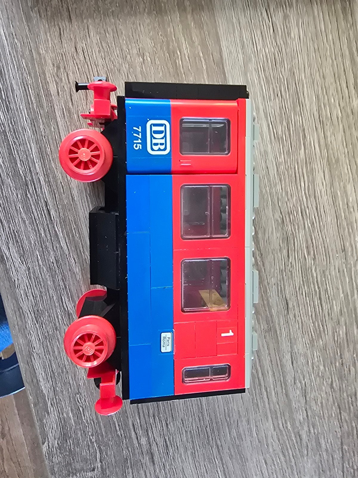 Lego treinwagon onderdeel van set 7715, Gebruikt, Overige thema's, Lego, Overige typen