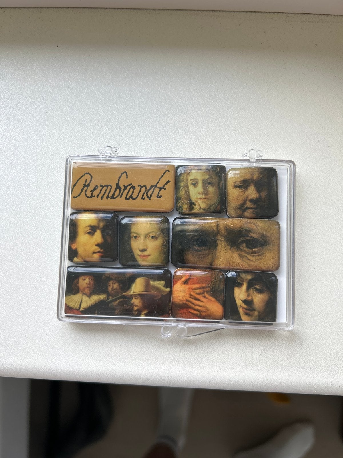 Rembrandt mini magneet set - Nachtwacht, Joodse Bruid, Ophalen of Verzenden, Nieuw