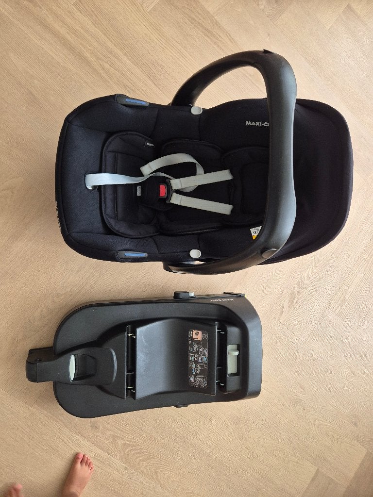 autostoeltje, Ophalen, Autogordel of Isofix, Gebruikt, 0 t/m 13 kg