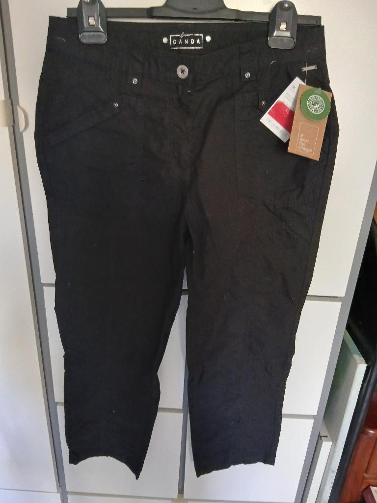broek van Canda, Nieuw, Zwart, Nieuw, Ophalen of Verzenden, Driekwart
