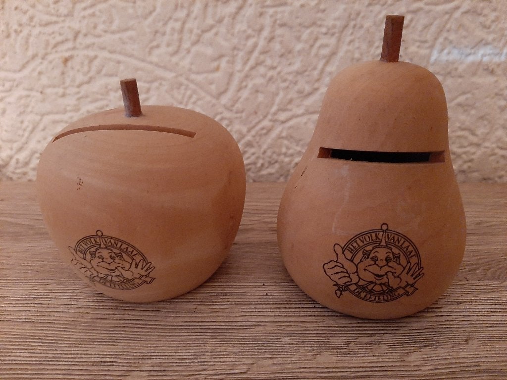 laven efteling houten spaarpotjes, Ophalen of Verzenden, Nieuw, Gebruiksvoorwerp