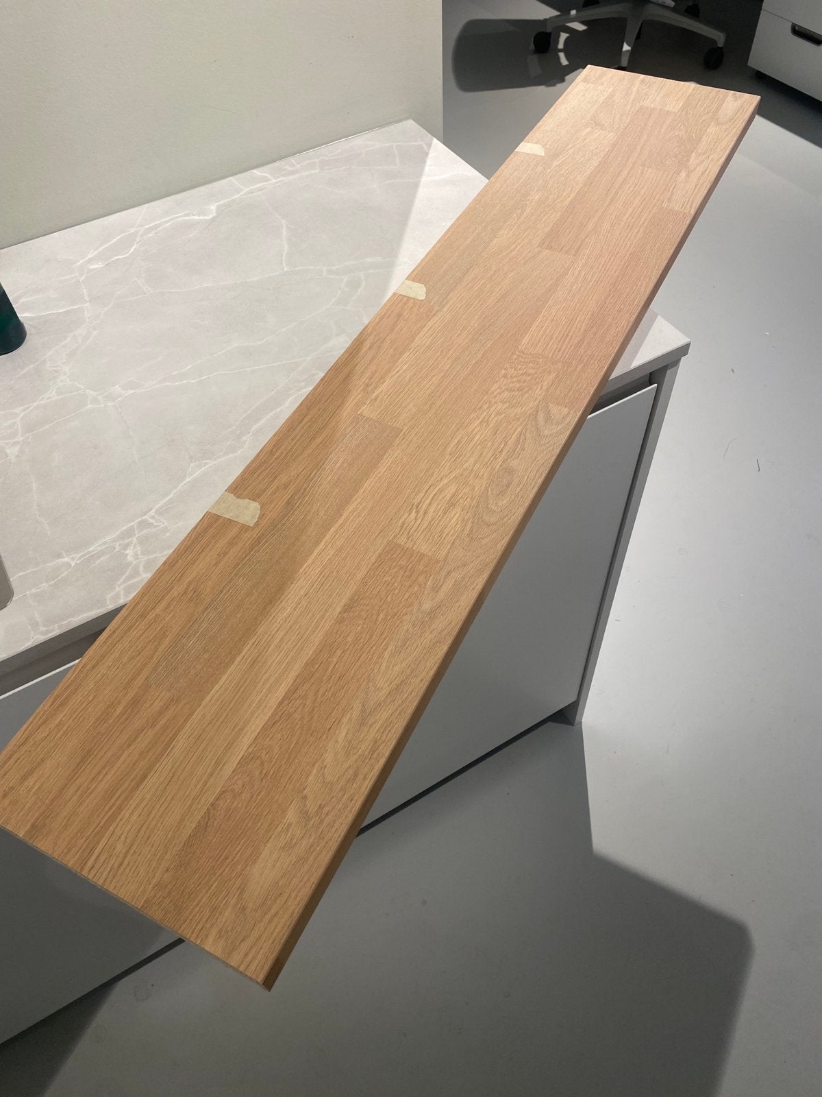 Eikenhouten plank - KVIK - nieuw, Ophalen, 25 tot 50 mm, Eiken, Nieuw