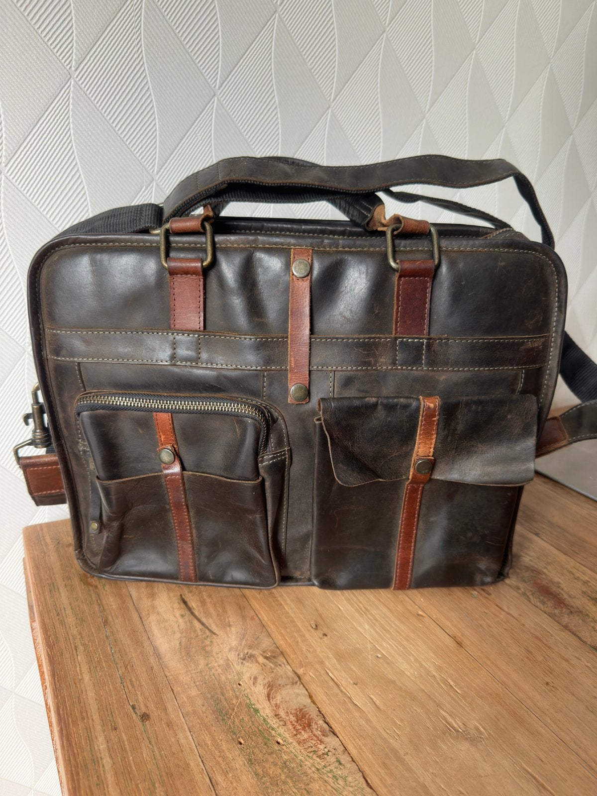 Berba Barbarossa Ruvido Laptoptas, werktas, 15 inch, Tabletvak, Aktetas, Ophalen of Verzenden