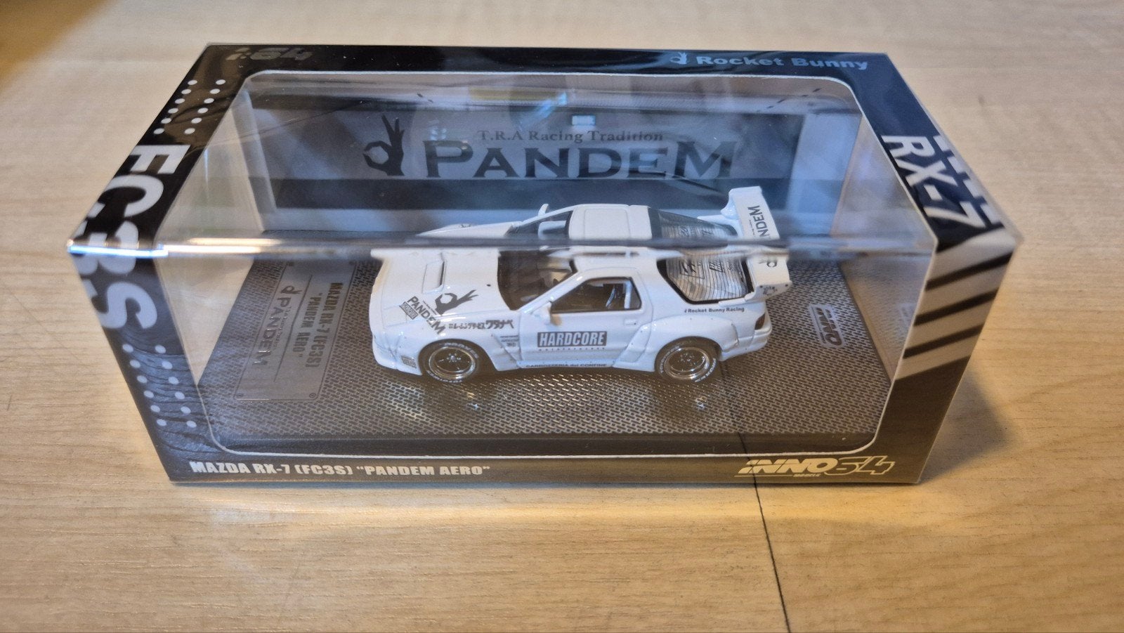 Inno64 Mazda RX-7 FC3S Rocket Bunny Aero, Ophalen of Verzenden, Nieuw, Auto