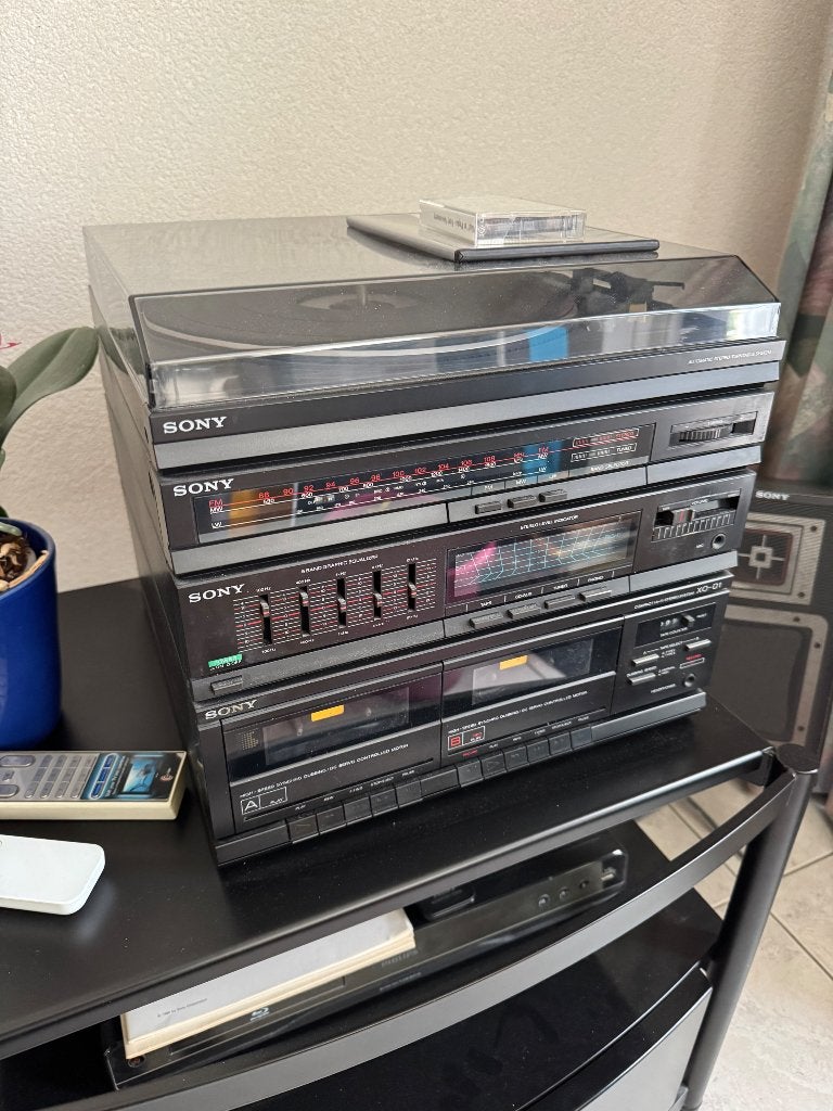 Sony XO-D1 stere toren met SS-A750 speakers, Ophalen, Gebruikt, Sony, Microset