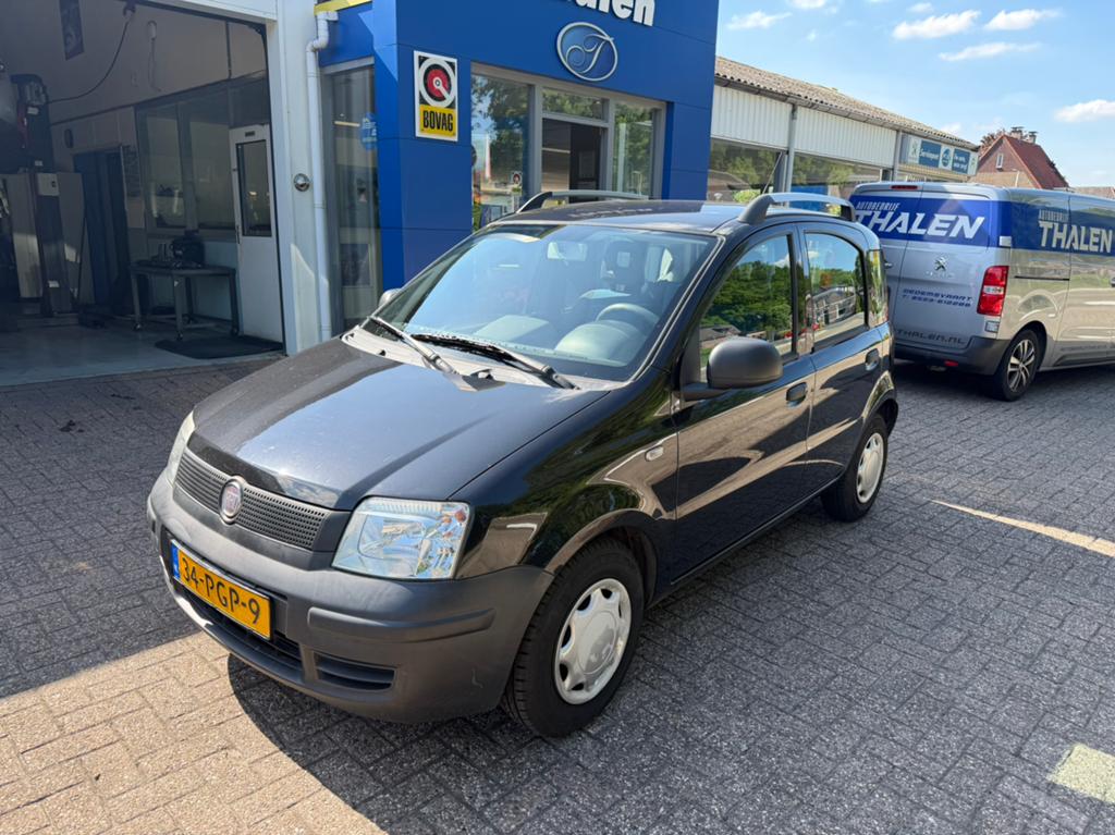 Fiat Panda 1.2 2011 Zwart, Auto's, Fiat, Stof, 1242 cc, Zwart, Origineel Nederlands