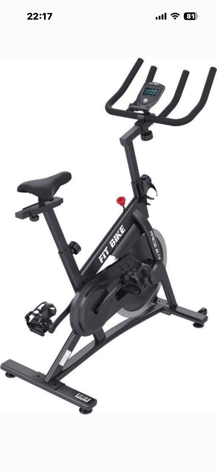 Fitbike Race 2.4 hometrainer indoor fiets., Ophalen, Nieuw, Hometrainer