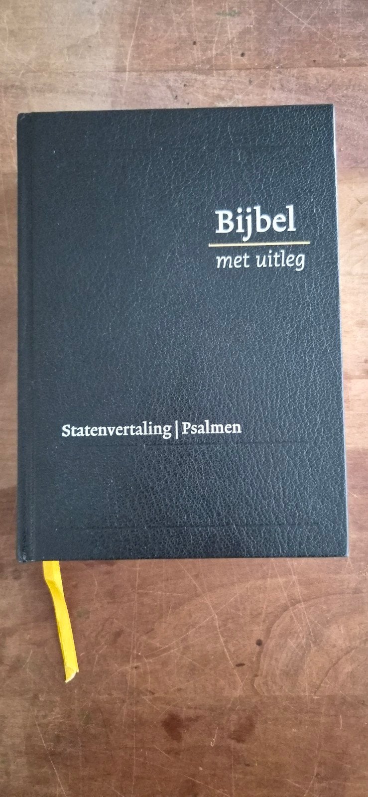 Bijbel met uitleg - Statenvertaling | Psalmen, Verzenden, Christendom | Protestants, Zo goed als nieuw, Peter Matthias Noordzij