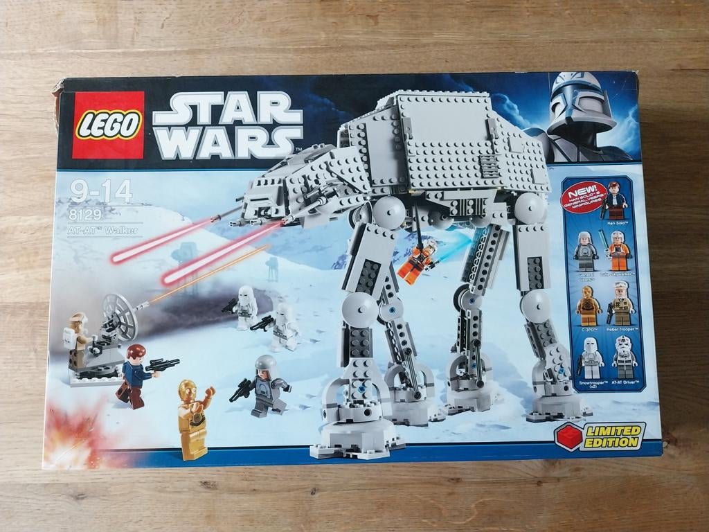 Lego Star Wars 8129 AT-AT Walker Limited Edition, Ophalen of Verzenden, Zo goed als nieuw, Complete set, Lego