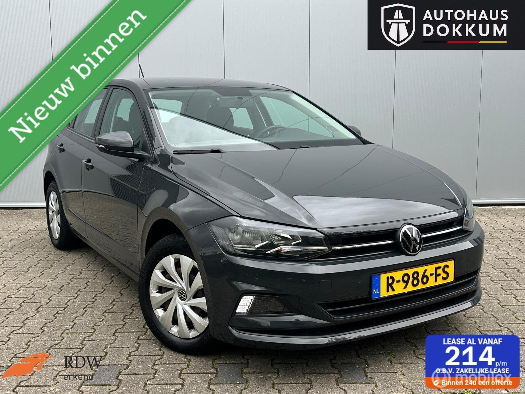 Volkswagen Polo 1.6 TDI DSG Automaat / 2020 / Carplay, Auto's, Gebruikt, Euro 6, 1202 kg, Bedrijf