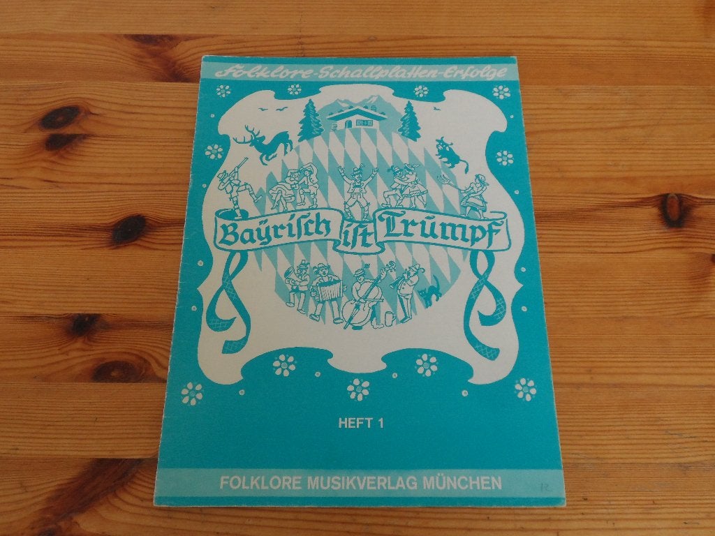 Bayrisch ist trumpf - band 1, Gebruikt, Accordeon, Ophalen of Verzenden, Artiest of Componist
