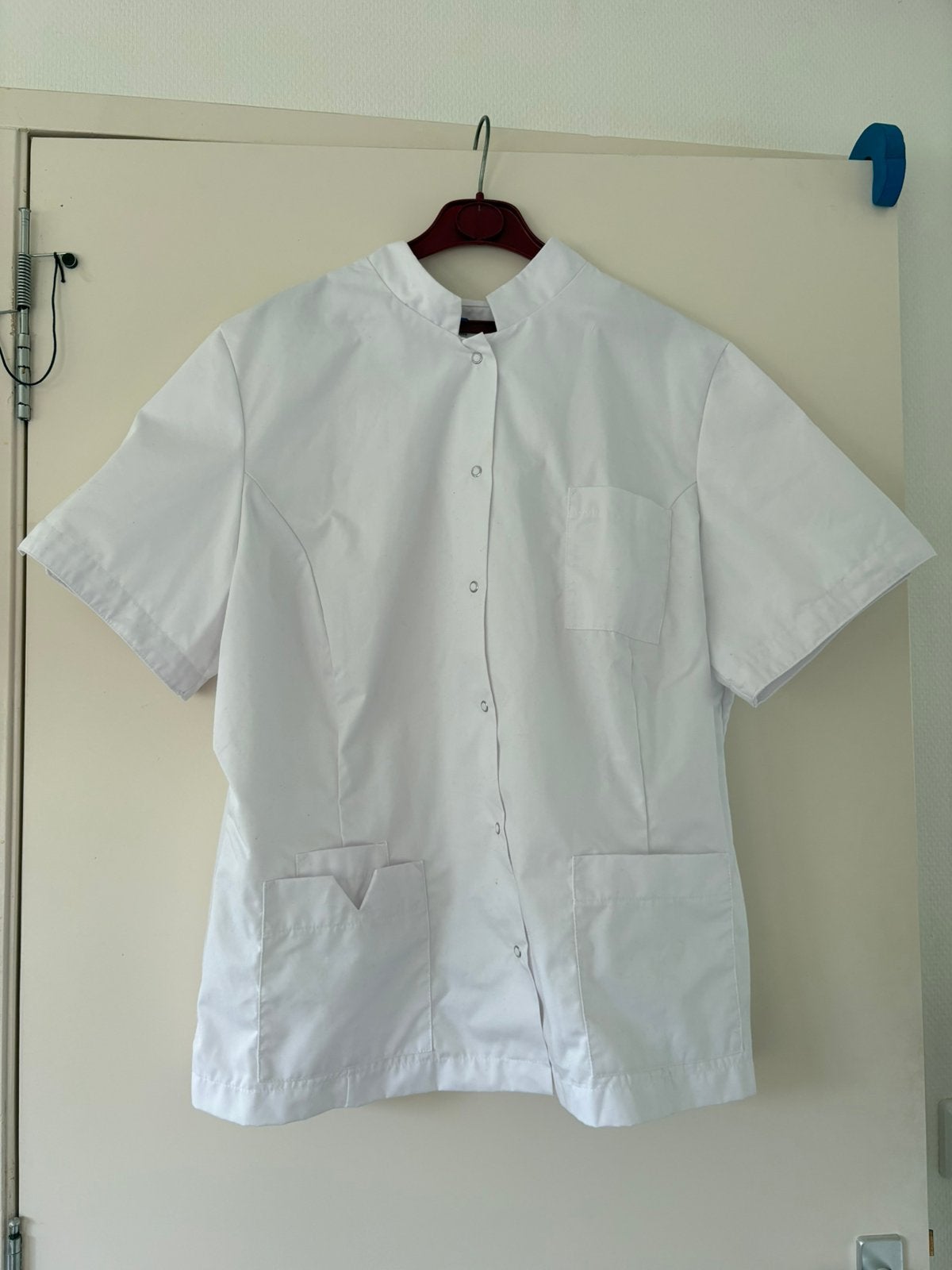 Nieuwe witte Zorgjas (De Berkel, maat XL, model Jillian), De Berkel, Ophalen of Verzenden, Nieuw