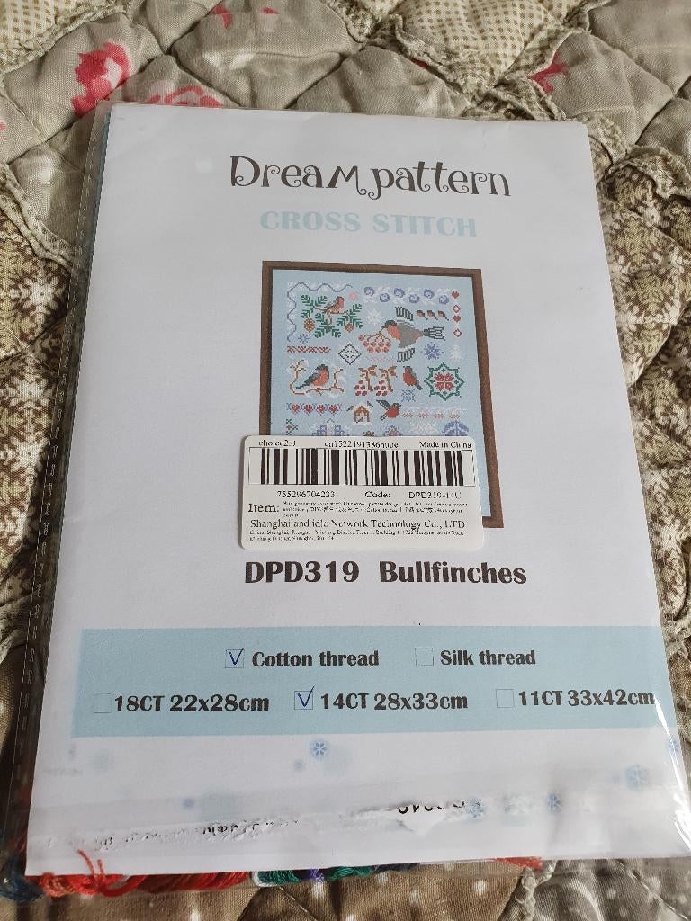Mandala dreamy cross stitch borduur set, Ophalen of Verzenden, Nieuw, Handborduren, Borduurpakket
