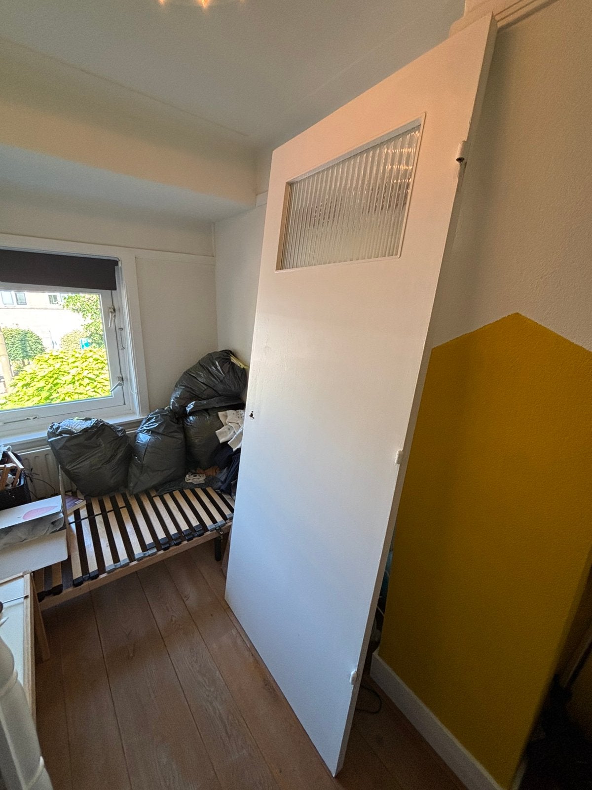Houten binnendeur, Ophalen, Gebruikt, 80 tot 100 cm, Binnendeur