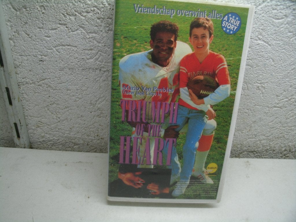 vhs 174b triumph of the heart, Cd's en Dvd's, VHS | Film, Vanaf 16 jaar, Ophalen of Verzenden, Zo goed als nieuw, Actie en Avontuur
