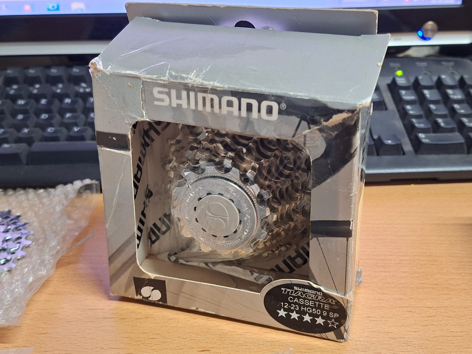 SHIMANO TIAGRA cassette 12-23 HG50 9 SP. ....N.O.S., Ophalen of Verzenden, Nieuw