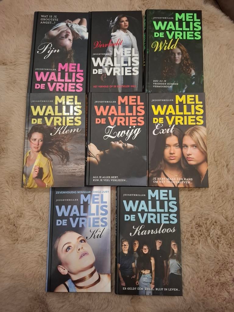 Mel Wallis de Vries Jeugdthriller. Los ook verkrijgbaar, Ophalen of Verzenden, Zo goed als nieuw