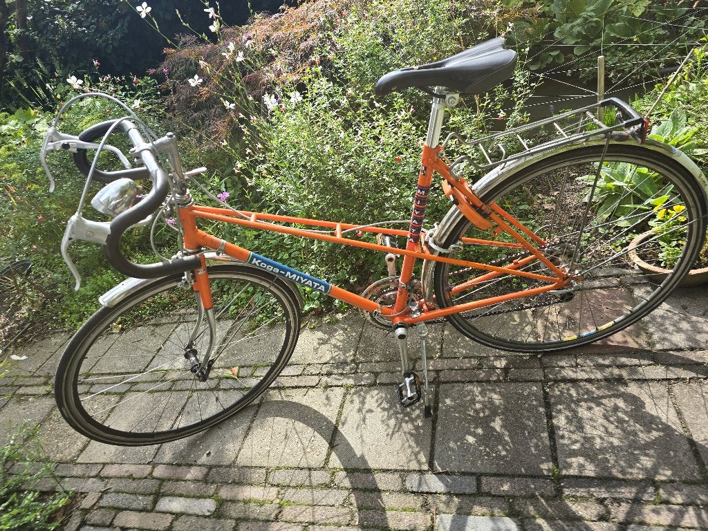 Koga miyata, oranje, Fietsen en Brommers, Gebruikt, Velgrem, Dames, Geen vering
