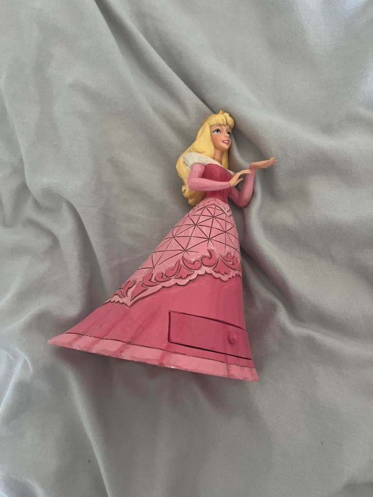 Jim Shore Doornroosje met Doos, Verzamelen, Disney, Zo goed als nieuw, Beeldje of Figuurtje, Sneeuwwitje of Doornroosje, Ophalen of Verzenden