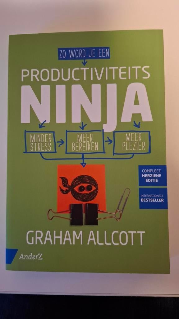 Graham Allcott - Zo word je een ProductiviteitsNinja, Graham Allcott, Sociale wetenschap, Nieuw, Ophalen of Verzenden