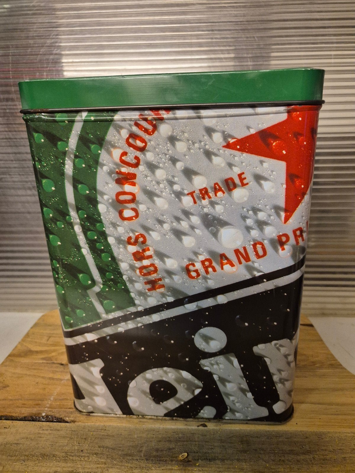 groot heineken blik, Verzamelen, Ophalen of Verzenden, Gebruikt, Heineken