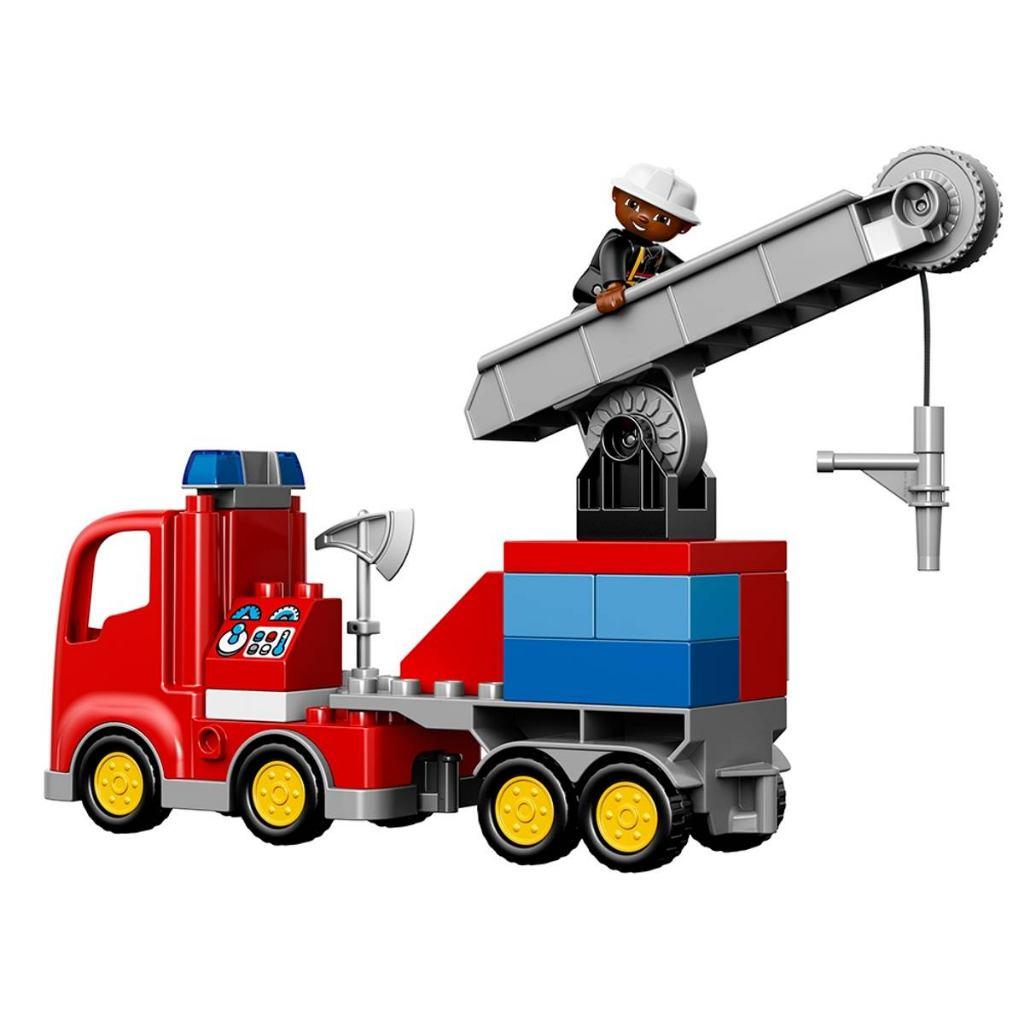 Lego Duplo 10592 Brandweer truck, Kinderen en Baby's, Speelgoed | Duplo en Lego, Ophalen, Overige thema's, Zo goed als nieuw, Duplo