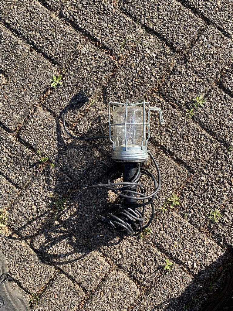 Looplamp, Ophalen of Verzenden, Gebruikt, Minder dan 50 watt, Lamp