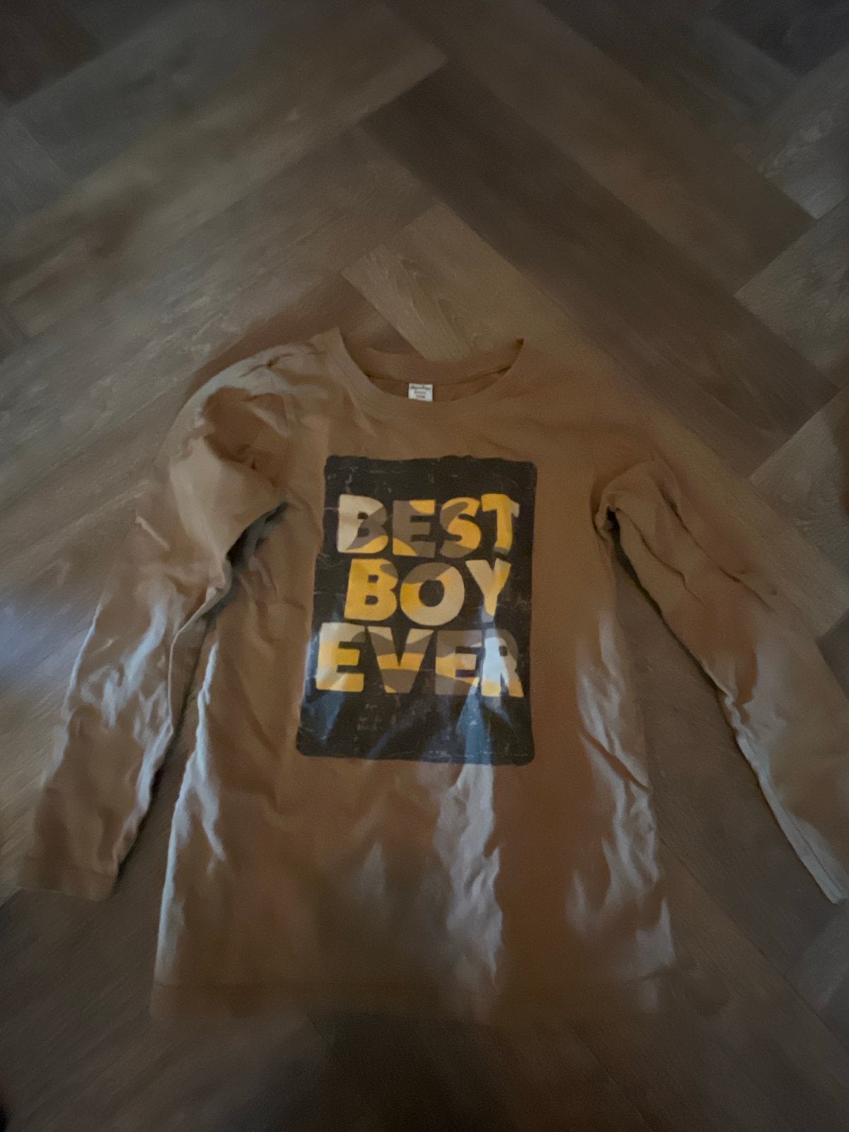Dopodopo Longsleeve "Best Boy Ever" Maat 128, Kinderen en Baby's, Kinderkleding | Maat 128, Ophalen of Verzenden, Gebruikt, Jongen