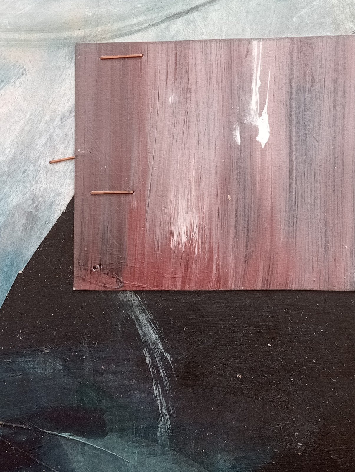 Abstracte compositie collage jaren 90, Antiek en Kunst, Ophalen of Verzenden