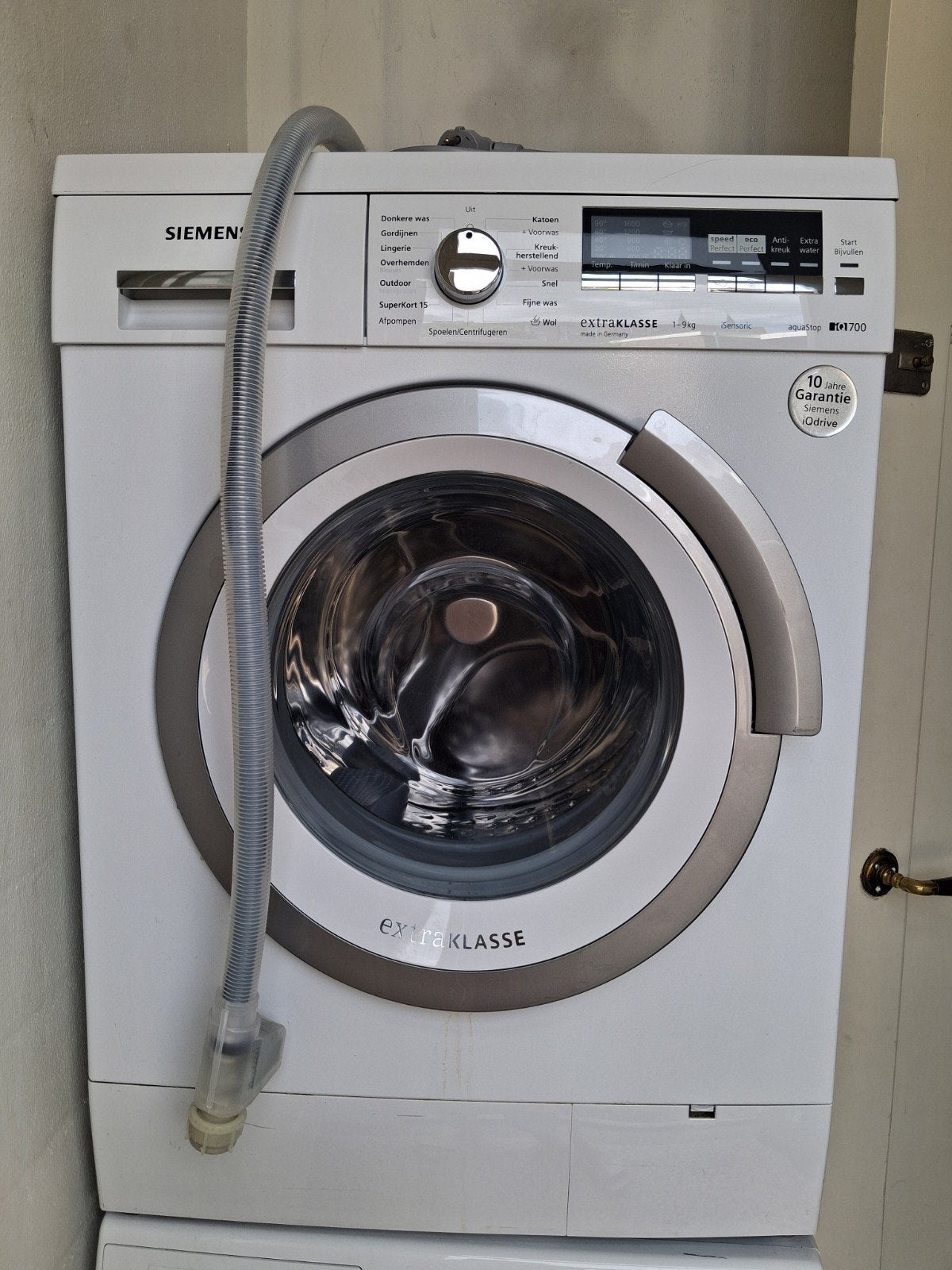 Siemens wasmachine iQ700 extraKlasse, 9 kg, Ophalen, Gebruikt, 8 tot 10 kg, 1600 toeren of meer
