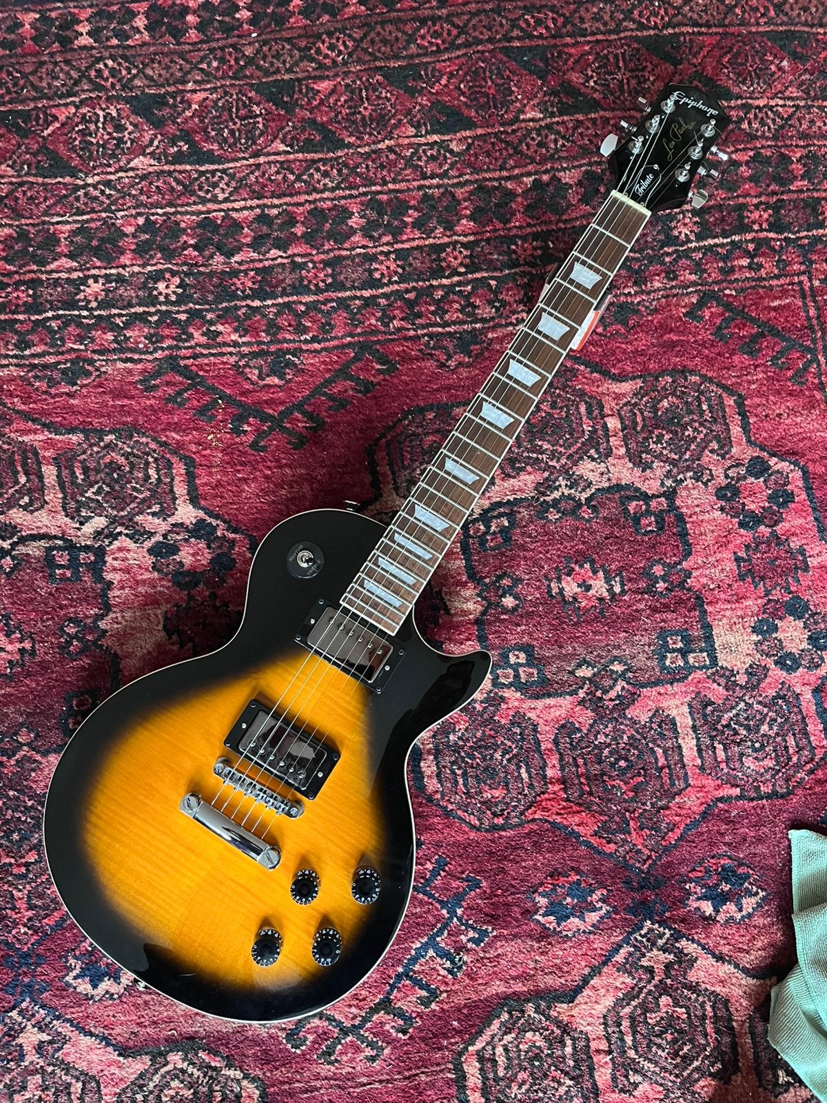 Epiphone Les Paul Tribute Plus, Muziek en Instrumenten, Ophalen, Zo goed als nieuw, Solid body, Epiphone