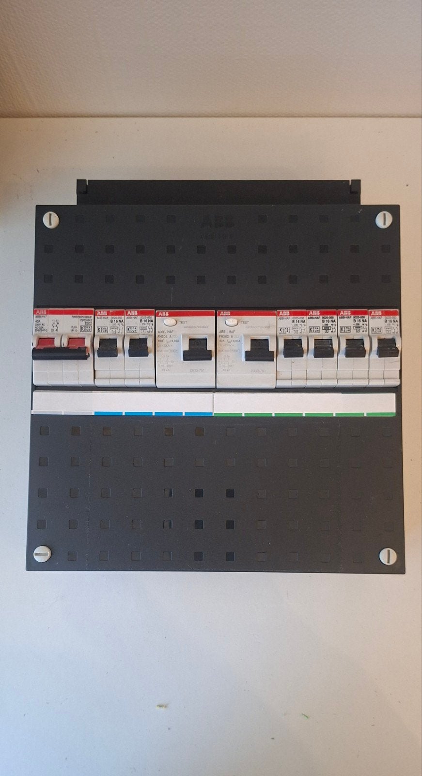 Abb busboard groepenkast 1 fase gebruikt, Ophalen, Overige typen