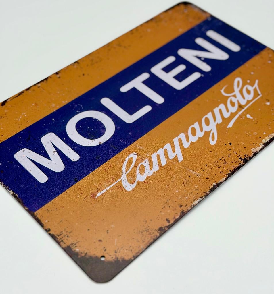 Molteni Campagnolo bord - racefiets eddy merckx 20x30, Verzenden, Nieuw, Campagnolo