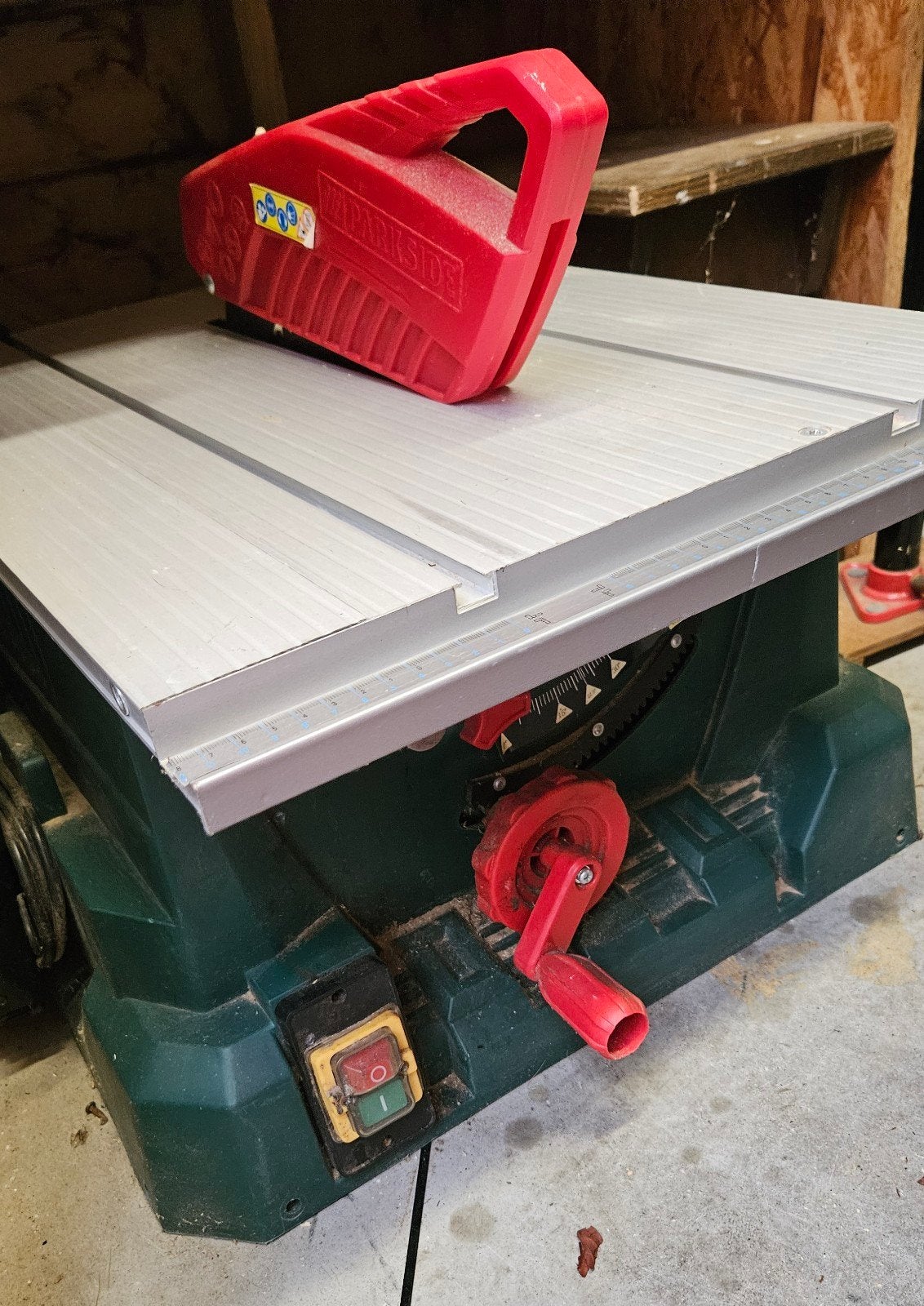 Parkside Zaagtafel, Ophalen, Gebruikt, Cirkelzaag, Parkside