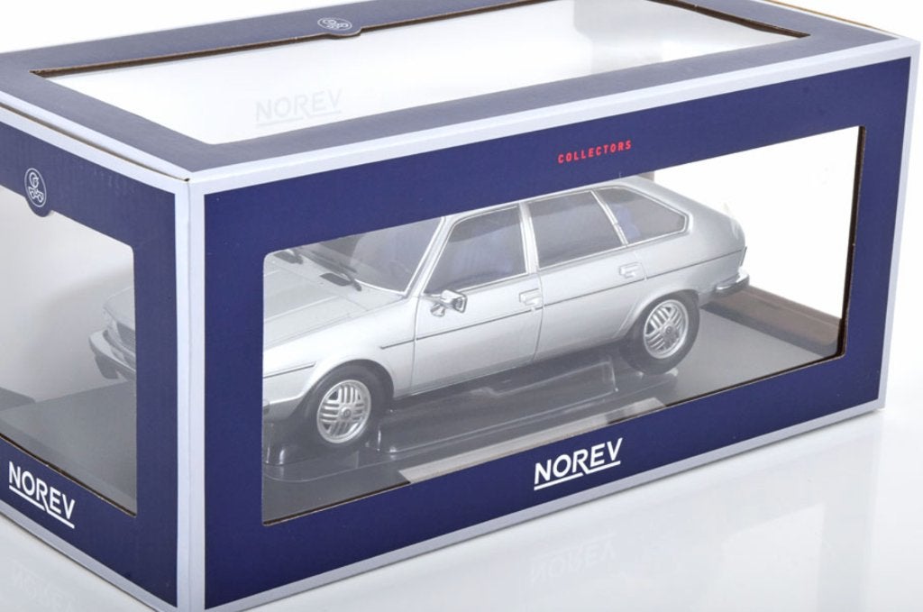 Renault 30 TX 1979 Zilver schaal 1/18 NOREV Ref. 185272, Verzenden, Nieuw, Auto, Norev