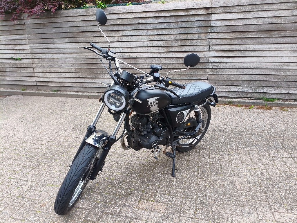 Mash Fifty 50cc 2018 | 14.200km | begrenzer | nette staat, Fietsen en Brommers, Ophalen, Gebruikt, Maximaal 45 km/u, Mash fifty