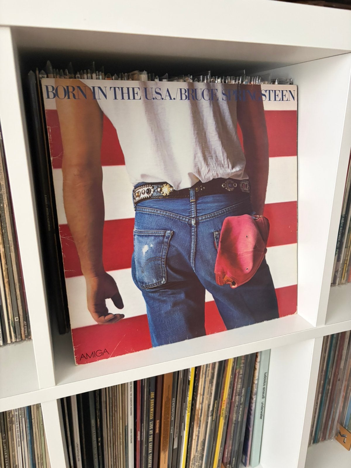 Bruce Springsteen - Born In The U.S.A vinyl, Cd's en Dvd's, Verzenden, Zo goed als nieuw, Overige formaten, Poprock