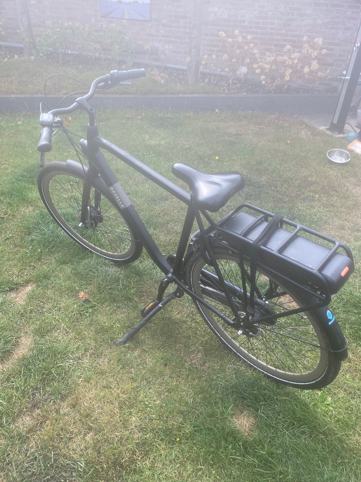 Gazelle Esprit herenfiets zwart, Fietsen en Brommers, Ophalen, Gebruikt, Versnellingen, 57 tot 61 cm