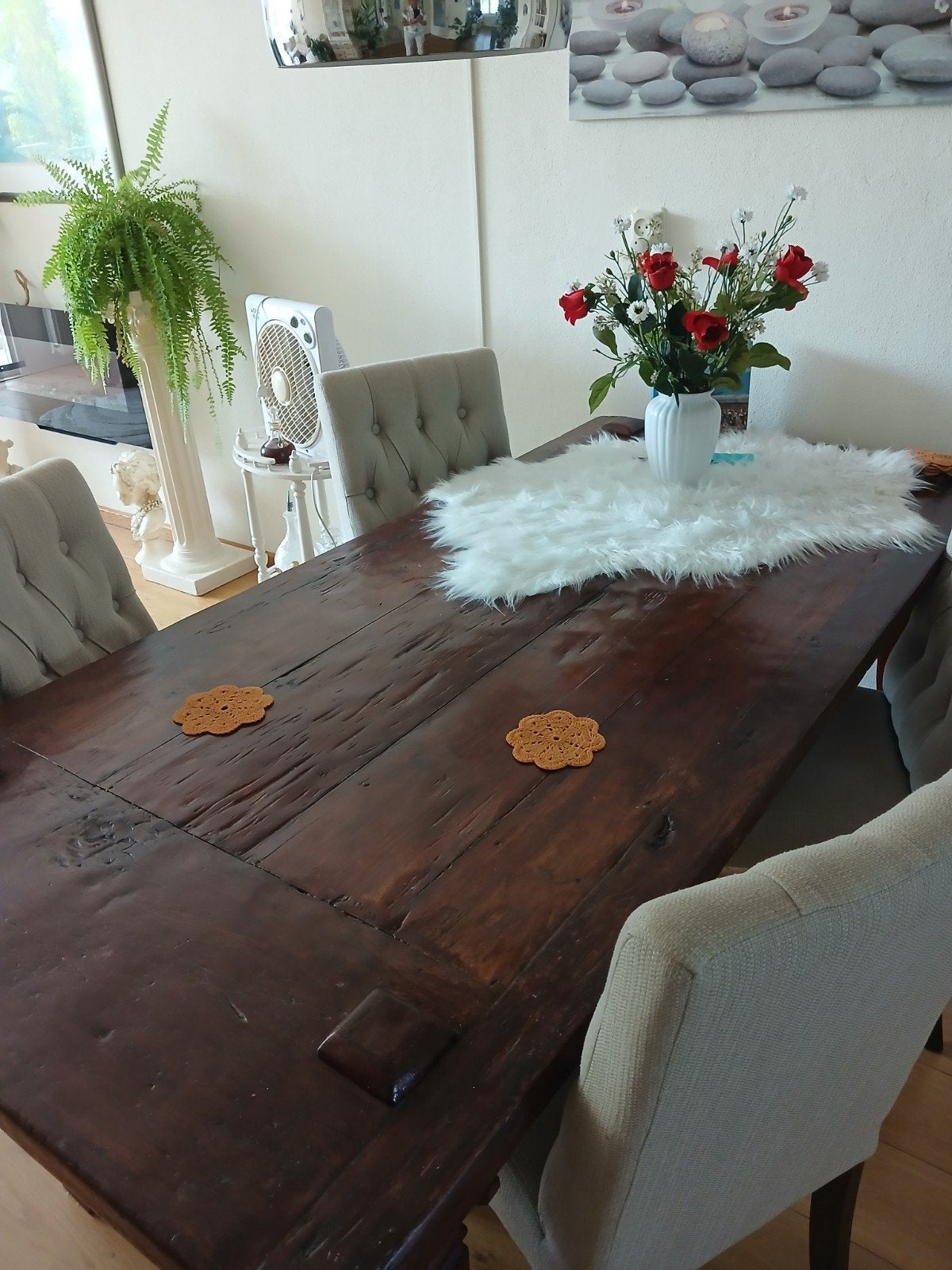 eettafel, Ophalen