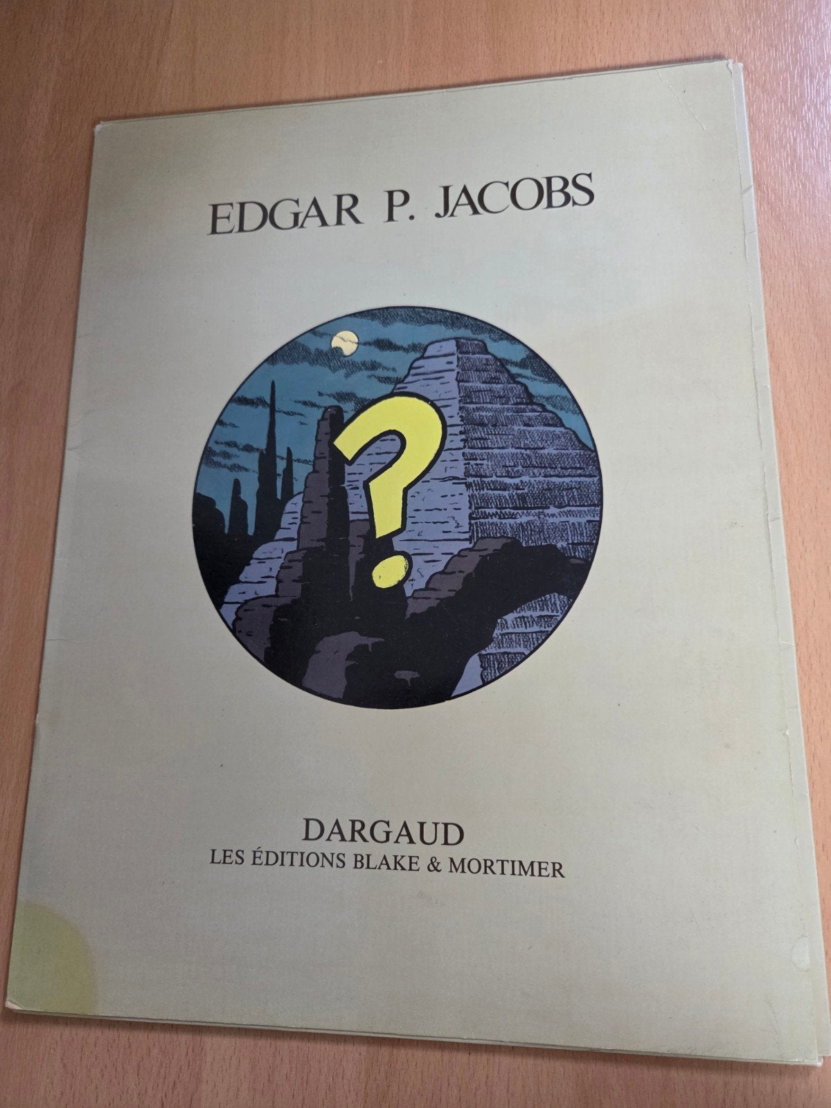 Edgar P. Jacobs Collection - Originele Platen 30x40 cm, Eén stripboek, Ophalen, Zo goed als nieuw